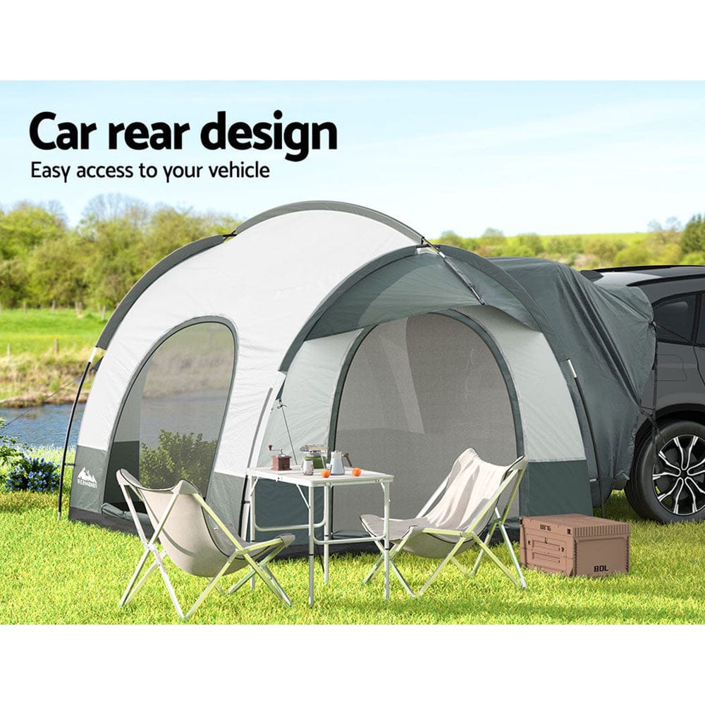 Weisshorn Camping Tent SUV Car Rear Extension Canopy Outdoor Portable Family 4WD - SportZone.co.nz