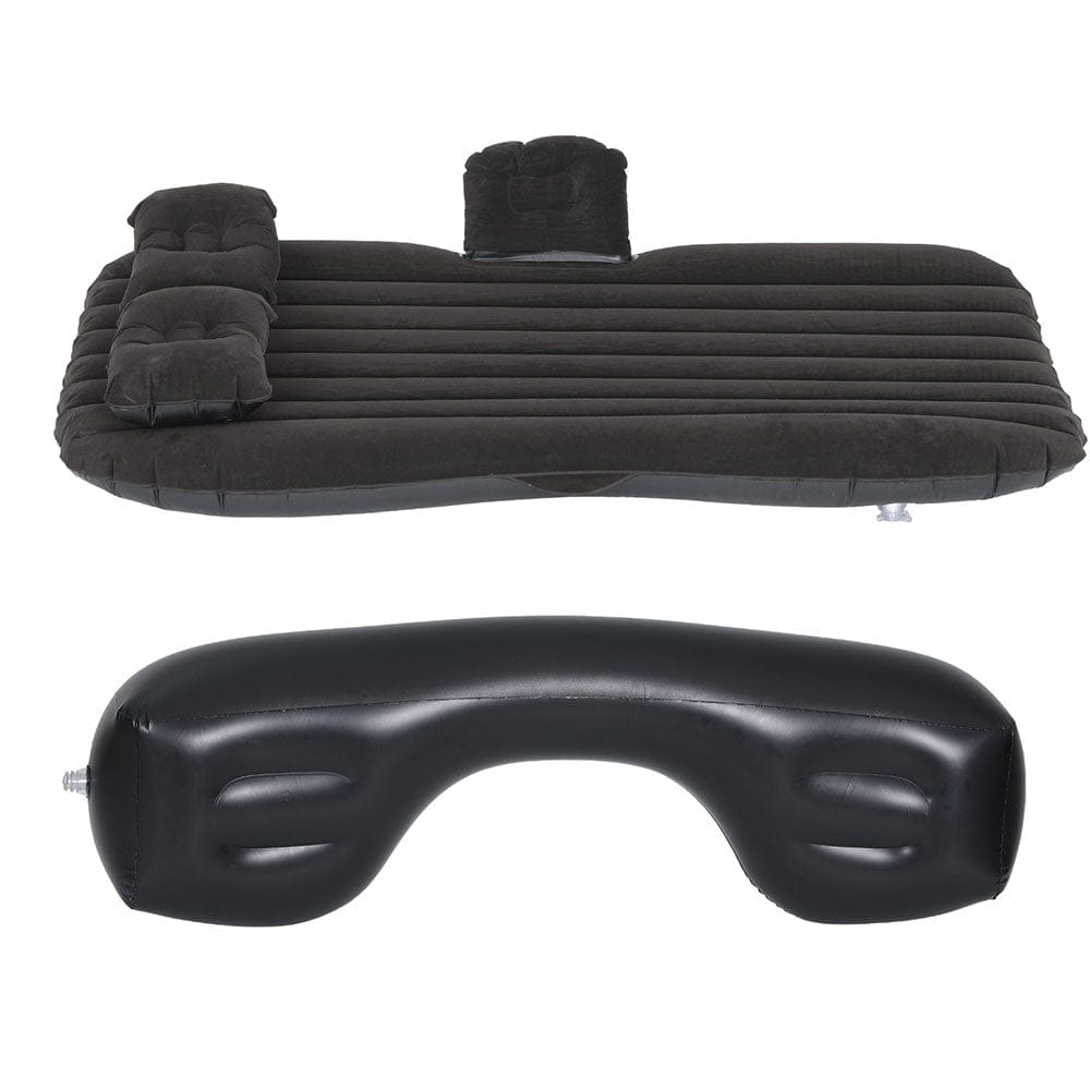 Weisshorn Car Mattress 134x78 Inflatable SUV Back Seat Camping Bed Black - SportZone.co.nz