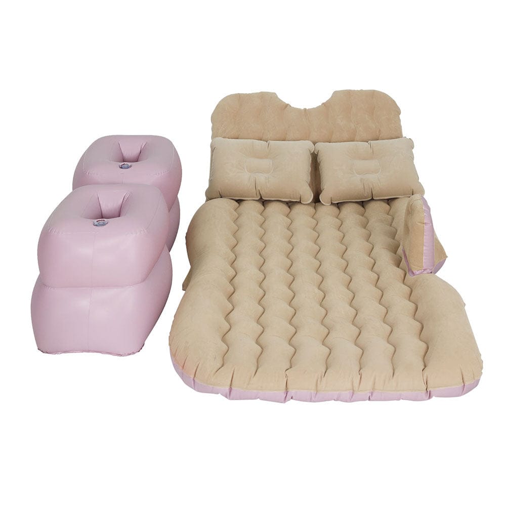 Weisshorn Car Mattress 176x80 Inflatable SUV Back Seat Camping Bed Beige - SportZone.co.nz