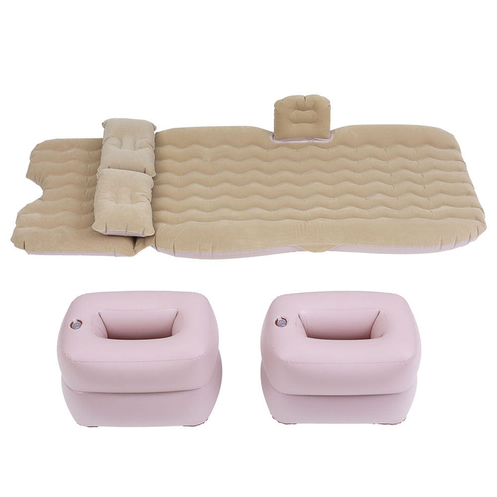 Weisshorn Car Mattress 176x80 Inflatable SUV Back Seat Camping Bed Beige - SportZone.co.nz