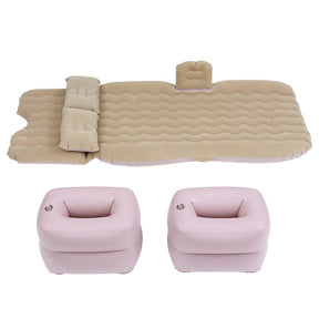 Weisshorn Car Mattress 176x80 Inflatable SUV Back Seat Camping Bed Beige - SportZone.co.nz