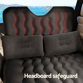 Weisshorn Car Mattress 176x80 Inflatable SUV Back Seat Camping Bed Charcoal - SportZone.co.nz