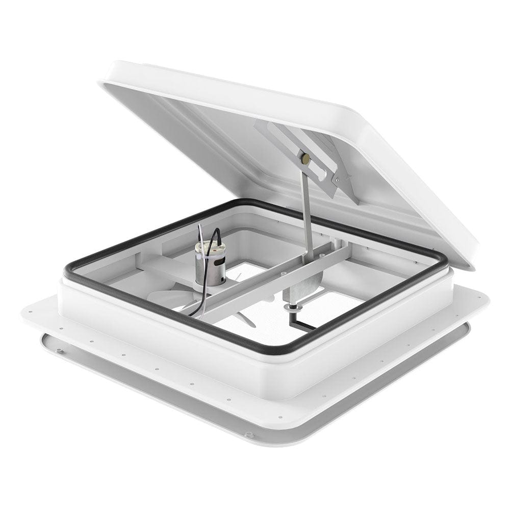 Weisshorn Caravan Roof Vent Fan Air Exhaust Hatch 12V RV Motorhome Camper White - SportZone.co.nz