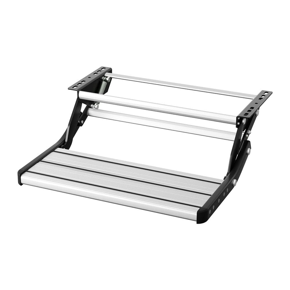 Weisshorn Caravan Step Pull Out Step Single Aluminium 200KG - SportZone.co.nz
