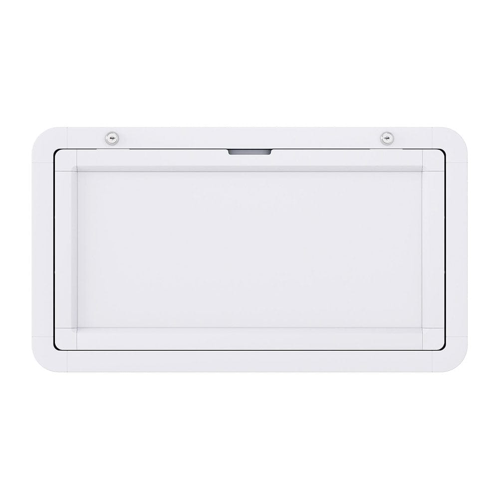 Weisshorn Caravan Table 800 x 450mm Folding Lockable White - SportZone.co.nz