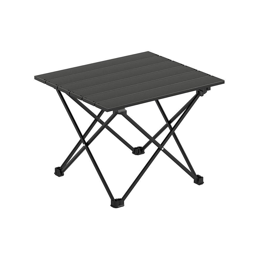 Weisshorn Folding Camping Table 40CM Roll Up Outdoor Picnic BBQ Aluminium Desk - SportZone.co.nz