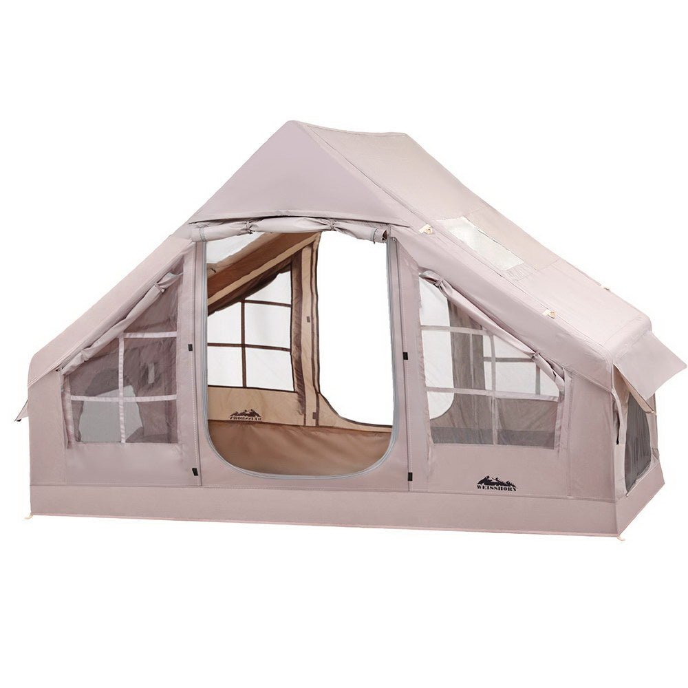 Weisshorn Inflatable Beach Tent 4 - 6 Person – PU3000 Waterproof with UV Protection - SportZone.co.nz