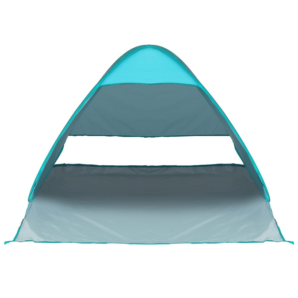 Weisshorn Pop Up Beach Tent Camping Hiking 3 Person Sun Shade Fishing Shelter - SportZone.co.nz