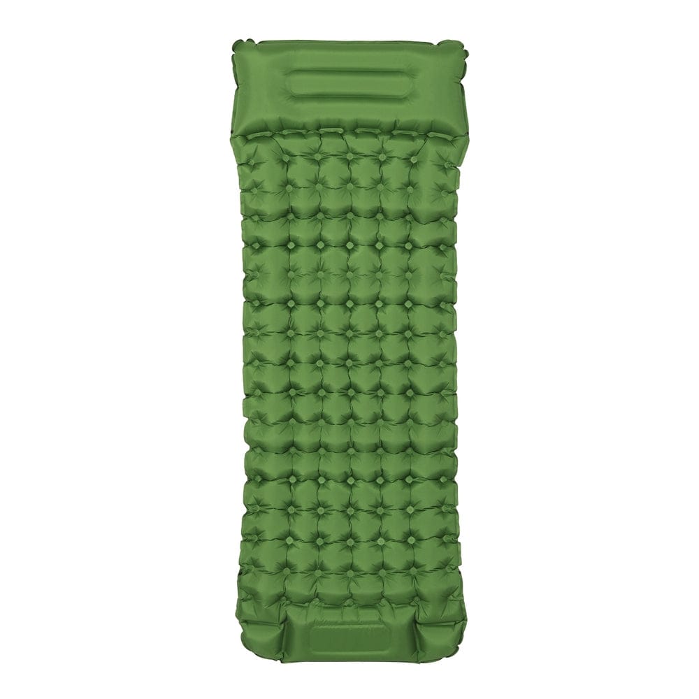 Weisshorn Self Inflating Mattress Camping Sleeping Mat Air Bed Pad Single Pillow - SportZone.co.nz