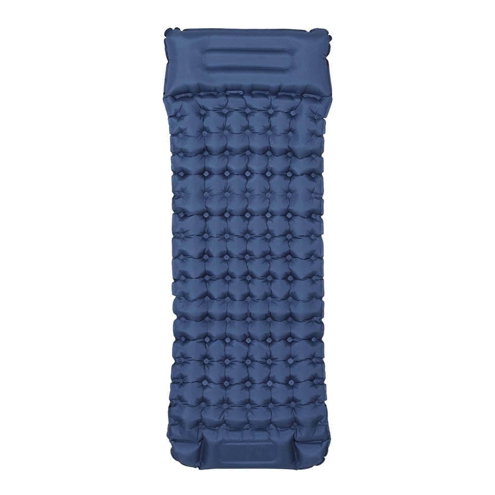 Weisshorn Self Inflating Mattress Camping Sleeping Mat Air Bed Single Pillow Bag - SportZone.co.nz