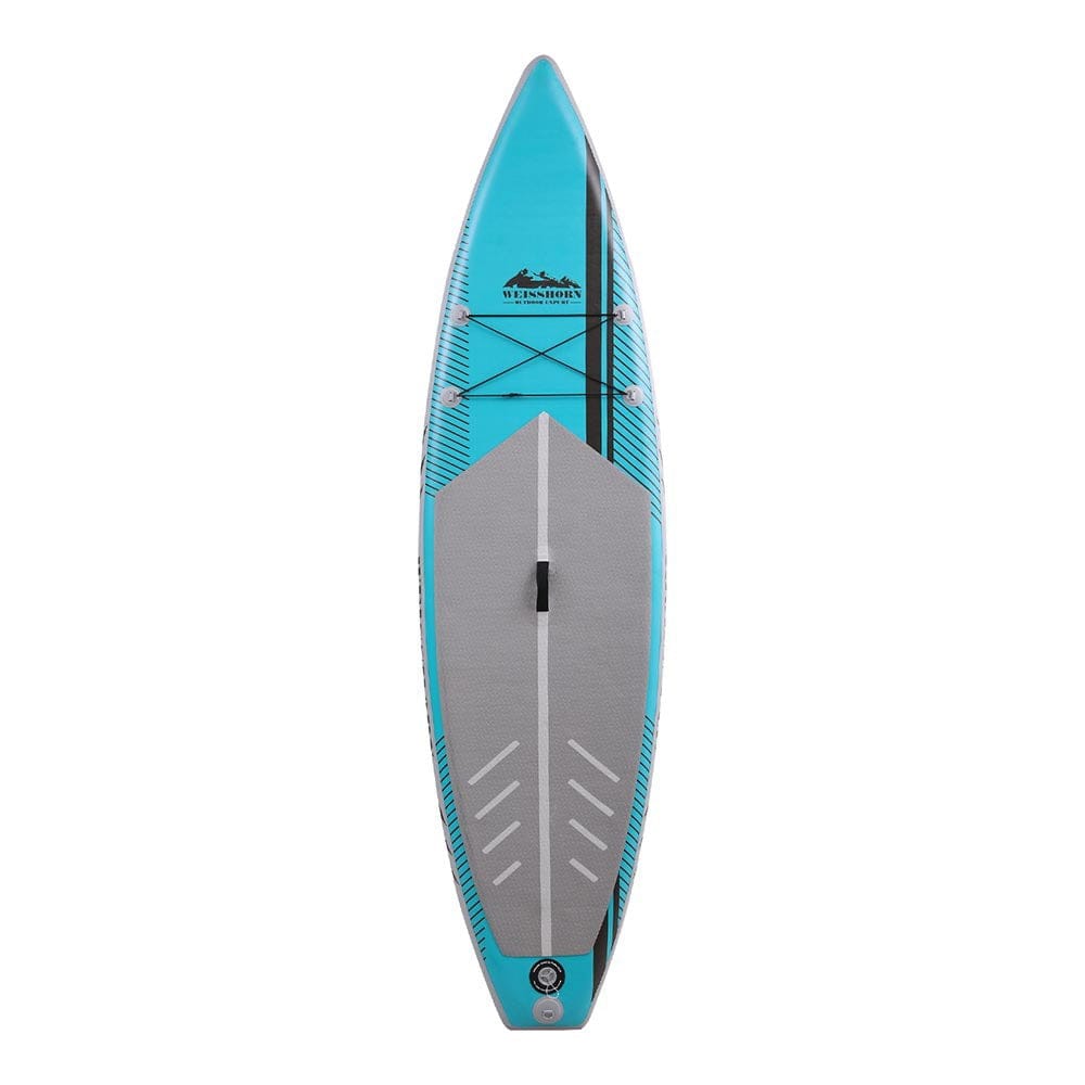 Weisshorn Stand Up Paddle Board 10.5ft Inflatable SUP Surfboard Paddleboard Kayak Surf Green - SportZone.co.nz