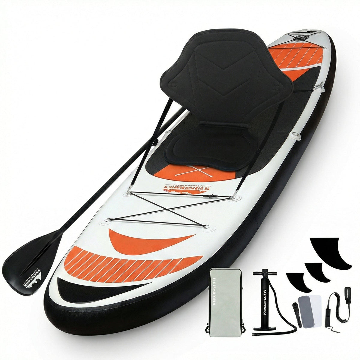 Weisshorn Stand Up Paddle Board 11ft Inflatable SUP Surfboard Paddleboard Kayak Surf Red