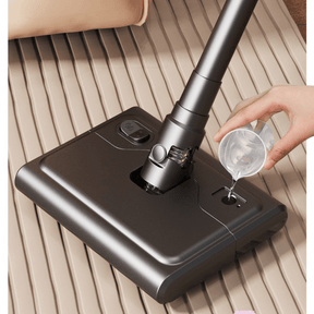 White Wireless Stick Vacuum Cleaner with 14000Pa Suction, HEPA Filter & 350ml Water Tank for Wet Dry Cleaning, Ideal for Home Use - SportZone.co.nz