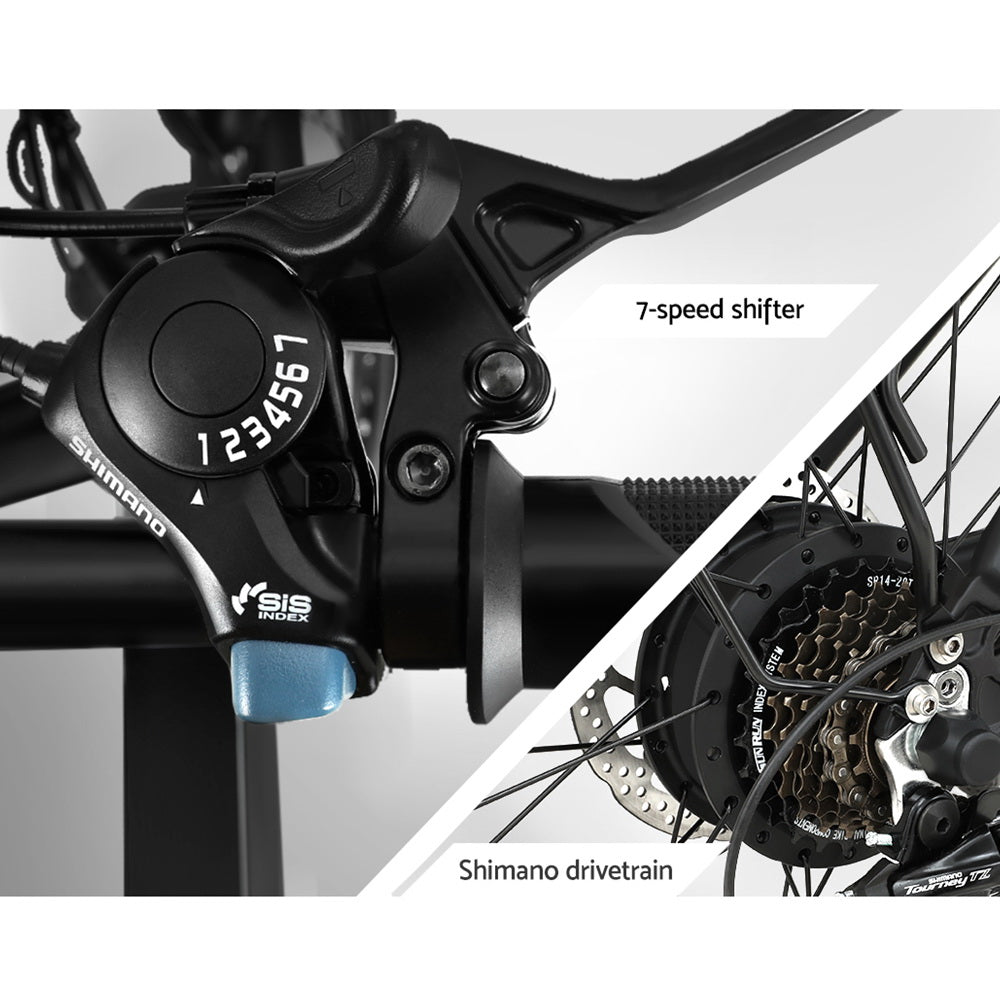 Phoenix 20 Inch Electric Bike Folding Urban Bicycle eBike Removable Battery