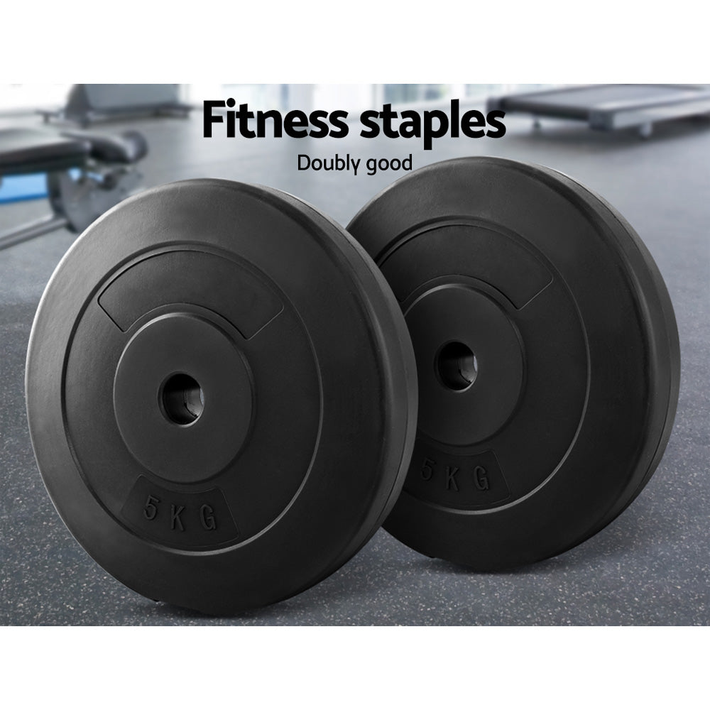 Everfit Weight Plates Standard 2X 5kg