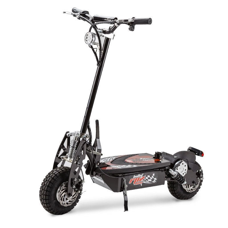 BULLET RPZ1600 Series 1000W Electric Scooter 48V - Turbo w/ LED for Adults/Child