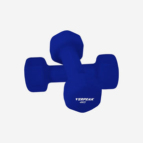 Verpeak Neoprene Dumbbell 4kg x 2 Blue