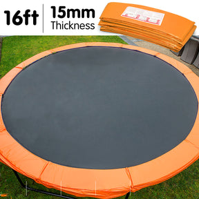 Kahuna 16ft Trampoline Replacement Pad Round - Orange