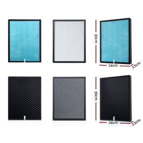 Devanti Air Purifier 4 Layers HEPA Replacement Filter - SportZone.co.nz