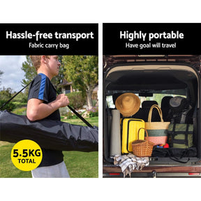 Everfit 3.6m Football Soccer Net Portable Goal Net Rebounder Sports Training - SportZone.co.nz