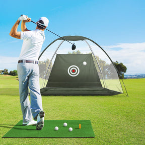 Everfit 3M Golf Practice Net And Training Mat Set Driving Target Green - SportZone.co.nz
