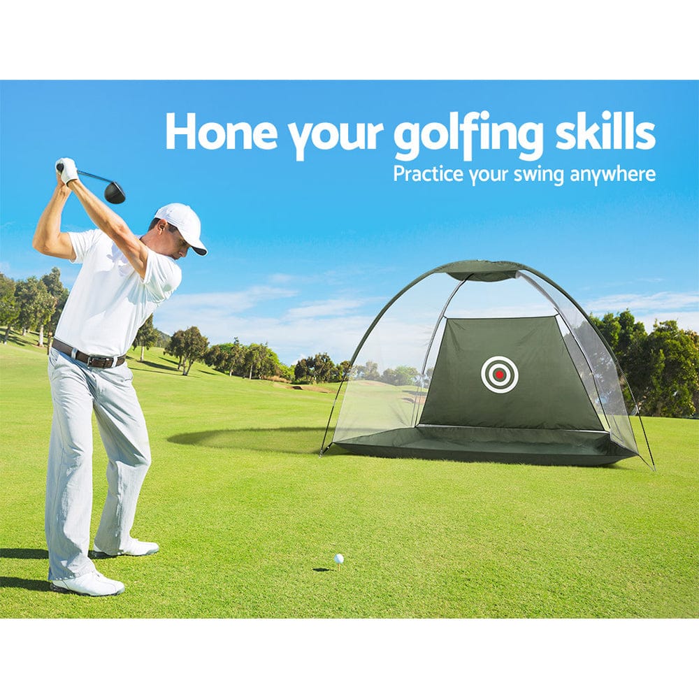 Everfit 3M Golf Practice Net And Training Mat Set Driving Target Green - SportZone.co.nz