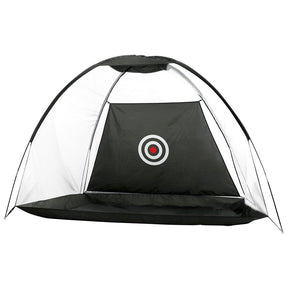 Everfit 3M Golf Practice Net Portable Training Aid Driving Target Tent Black - SportZone.co.nz