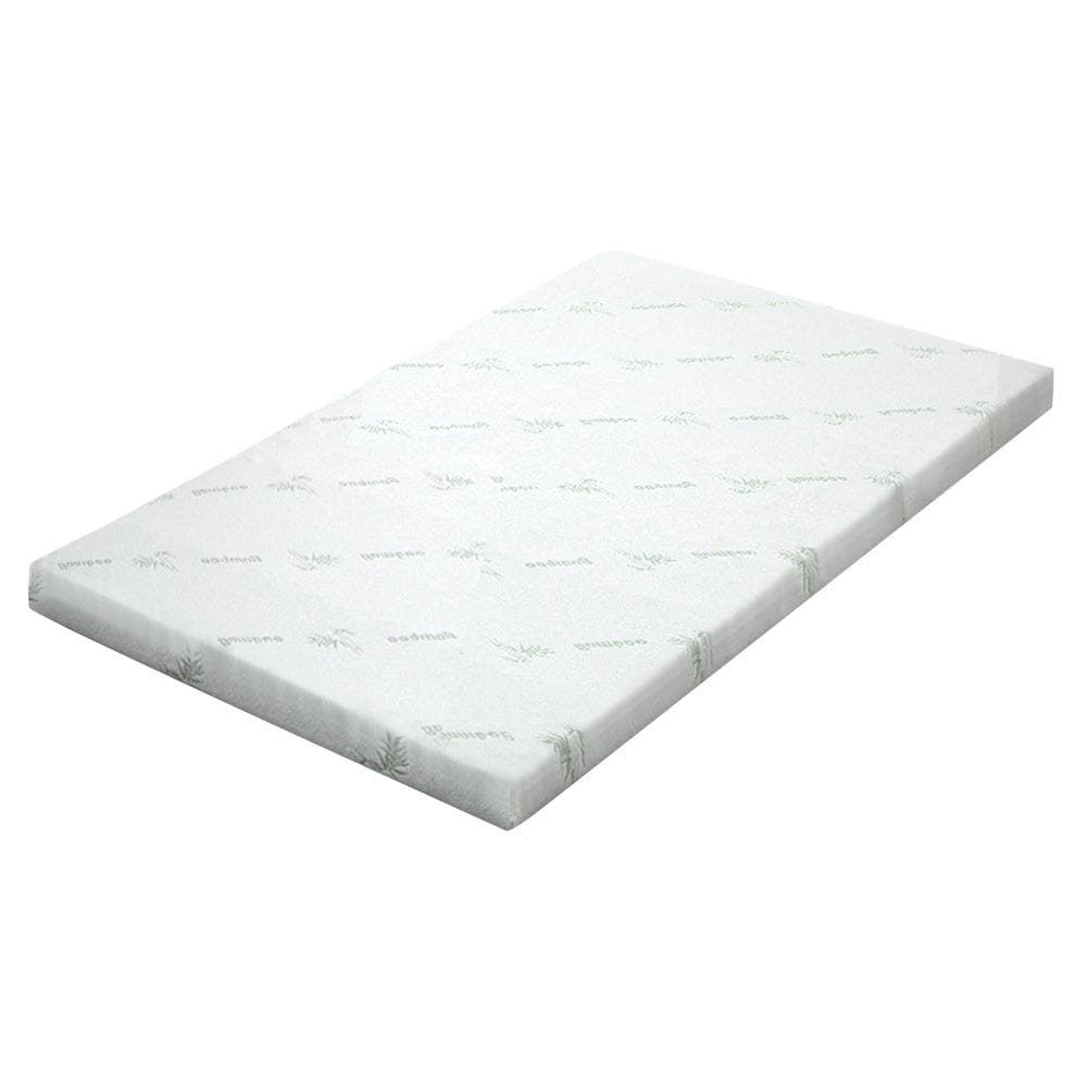 Giselle Bedding Memory Foam Mattress Topper Cool Gel 8cm Single - SportZone.co.nz