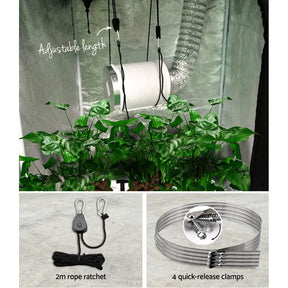 Green Fingers 4"Ventilation Kit Fan Hydroponics Grow Tent Kit Carbon Filter Duct,Green Fingers 4"Ventilation Kit Fan Hydroponics Grow Tent Kit Carbon Filter Duct - SportZone.co.nz
