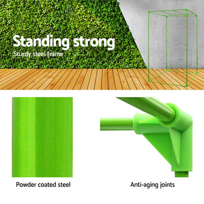 Green Fingers Grow Tent 90x90x180CM Hydroponics Kit Indoor Plant Room System - SportZone.co.nz