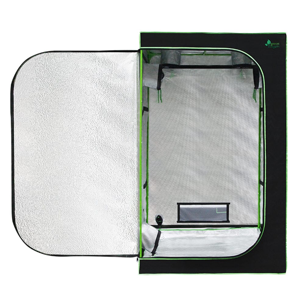 Greenfingers Grow Tent 900x90x180CM 1680D Hydroponics Kit Indoor Plant Room System - SportZone.co.nz