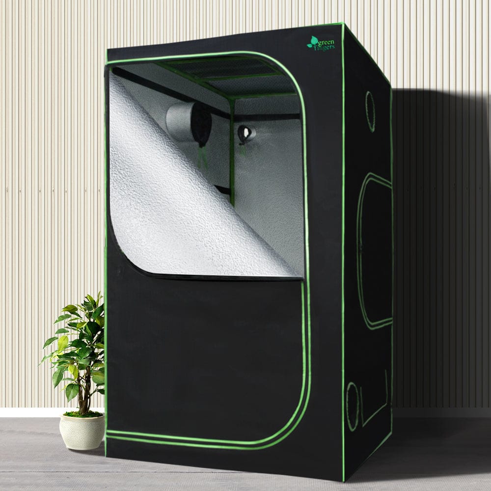 Greenfingers Grow Tent 900x90x180CM 1680D Hydroponics Kit Indoor Plant Room System - SportZone.co.nz