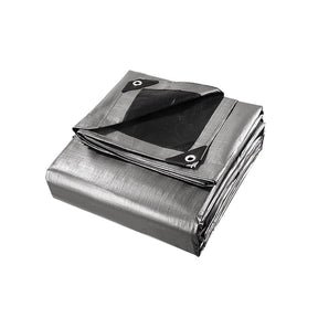 Instahut Tarp Tarpaulin 6x9m Canvas Camping Heavy Duty Sun Cover - SportZone.co.nz