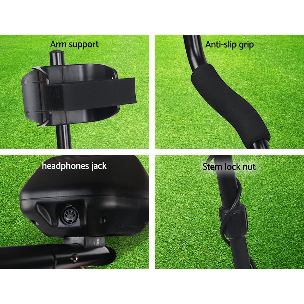 Metal Detector 220MM Deep Sensitive Waterproof Treasure Hunter Gold Digger - SportZone.co.nz