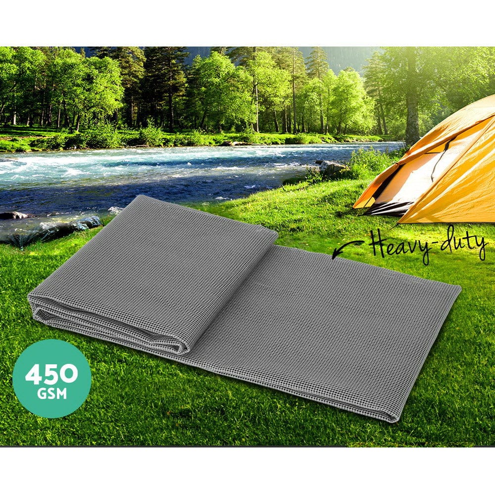 Weisshorn 4M X 2.5M Annex Matting Floor Mats Mesh Caravan Camping Annexe - SportZone.co.nz