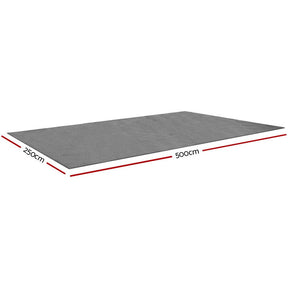 Weisshorn 5M X 2.5M Annex Matting Floor Mats Mesh Caravan Camping Annexe - SportZone.co.nz