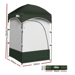 Weisshorn Camping Shower Toilet Tent Outdoor Portable Changing Room Ensuite - SportZone.co.nz