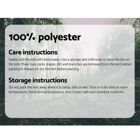 Weisshorn Camping Shower Toilet Tent Outdoor Portable Changing Room Ensuite - SportZone.co.nz