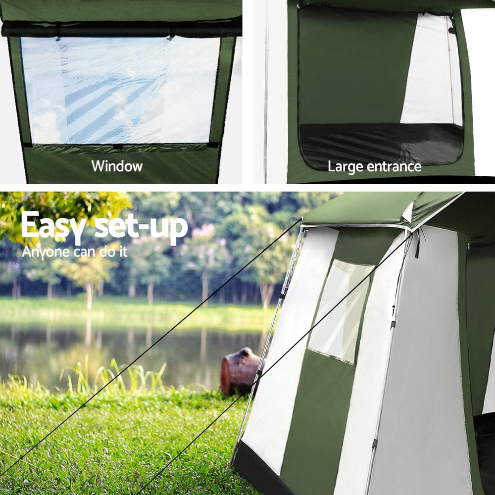 Weisshorn Camping Tent 6 Person Tents Family Hiking Dome - SportZone.co.nz