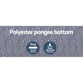 Weisshorn Self Inflating Mattress Camping Sleeping Mat Air Bed Pad Single Black - SportZone.co.nz